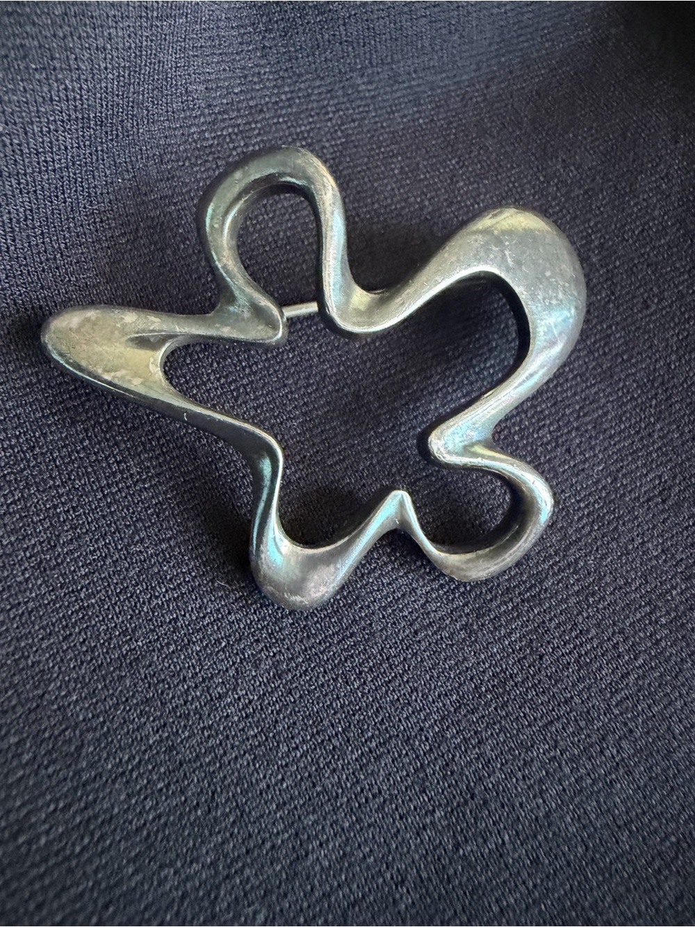 Georg Jensen Sterling Silver Splash Brooch Pin 321 Henning Koppel Vintage